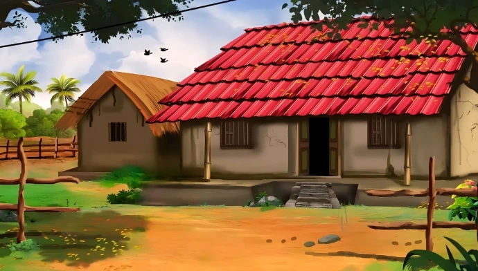 VILLAGE HUT OLD STYLE 